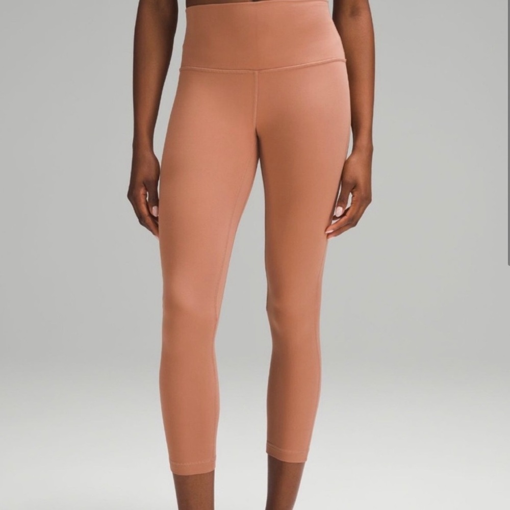 Lululemon Align High-Rise Pant 25" in Dusty Clay